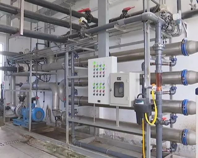 汉川市城市垃圾卫生填埋场渗滤液变戏法一样成了清水