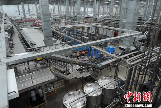 南宁百威英博啤酒工厂反渗透水处理系统全程自动监控 南宁百威英博啤酒工厂反渗透水处理系统全程自动监控