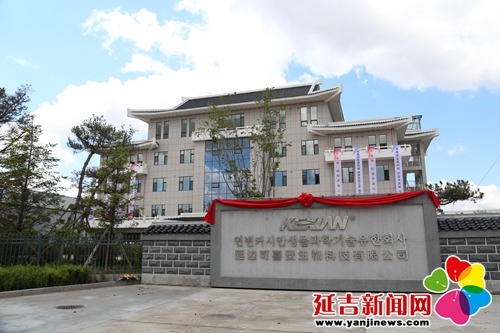 延边可喜安生物科技有限公司的投资规模、设备、技术产能均属国内同行业首屈一指，拥有世界顶尖的低温低压蒸参技术、先进的膜过滤技术、创新的浓缩提取工艺，最大限度保留了人参的营养成分，确保了红参品质。（延吉新闻网记者 付杨 摄）