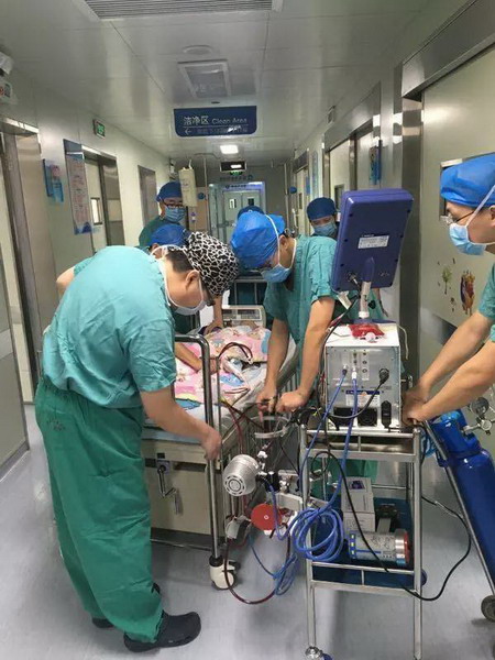 河北省儿童医院ECMO救治重度肺动脉瓣狭窄患儿获成功 河北省儿童医院ECMO救治重度肺动脉瓣狭窄患儿获成功