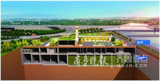 青岛首个全地下水质净水厂张村河水质净化厂主体建成