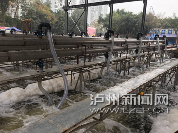 鸭儿凼污水处理厂提标扩容工程试运行 鸭儿凼污水处理厂提标扩容工程试运行