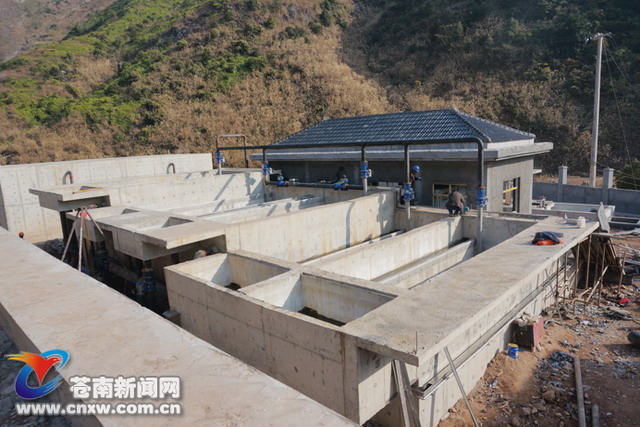 采用生物膜滤池工艺苍南县矾山污水处理厂已建成通水 采用生物膜滤池工艺苍南县矾山污水处理厂已建成通水