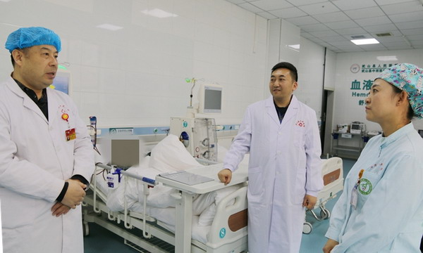 “医联体”协作武山县人民医院血液透析中心正式运行 “医联体”协作武山县人民医院血液透析中心正式运行