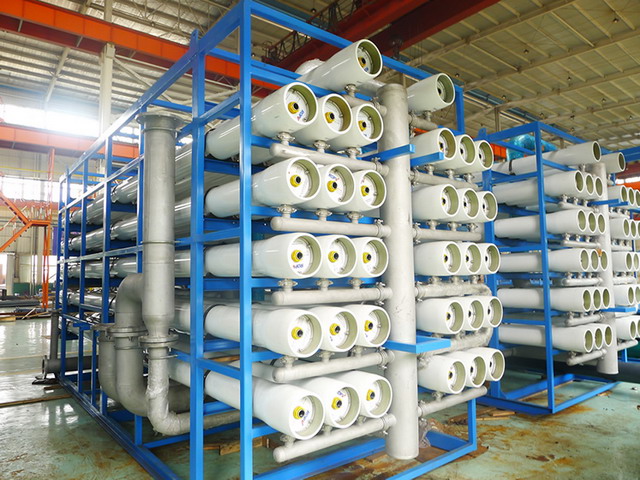 海盐力源出口印尼热电厂2XC30MW+4XB25MW项目锅炉补给水处理系统设备
