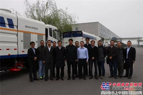 中联环境道路保洁和市政养护装备将服务于港珠澳大桥 中联环境道路保洁和市政养护装备将服务于港珠澳大桥