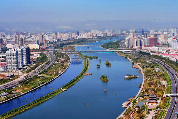 太原市汾河景区 太原市汾河景区