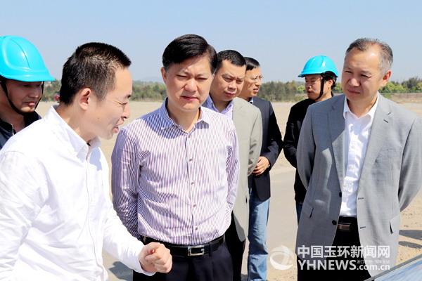 市委书记林先华就玉环市亚海水淡化抗旱应急工程调研