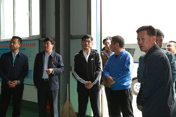 杨建武市长率队赴金昌市城市生活垃圾处理场实地督查 杨建武市长率队赴金昌市城市生活垃圾处理场实地督查