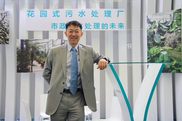奥甘内卡水处理吴大伟中国环博会期间接受慧聪网专访 奥甘内卡水处理吴大伟中国环博会期间接受慧聪网专访