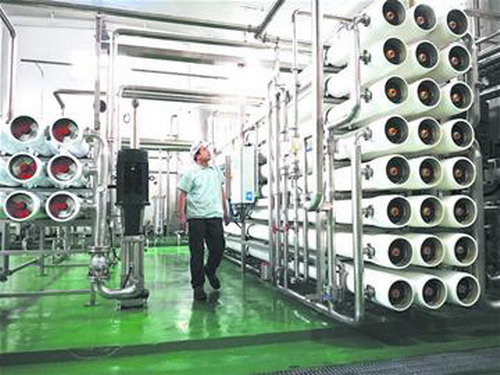节约用水青岛众多企业大量采用海水、中水替代自来水 节约用水青岛众多企业大量采用海水、中水替代自来水