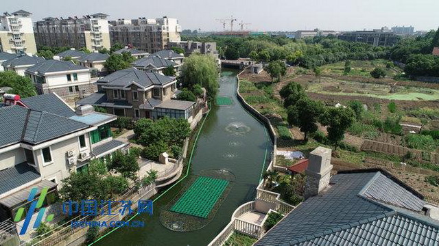 整治后的观景苑内浜 整治后的观景苑内浜