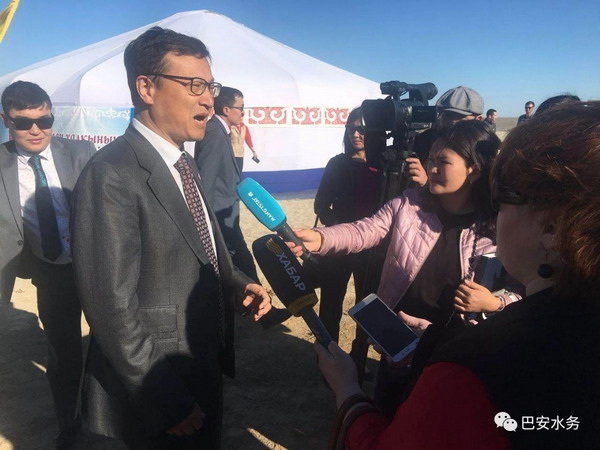 巴安水务中标哈萨克斯坦库雷克海水淡化项目开工剪彩 巴安水务中标哈萨克斯坦库雷克海水淡化项目开工剪彩