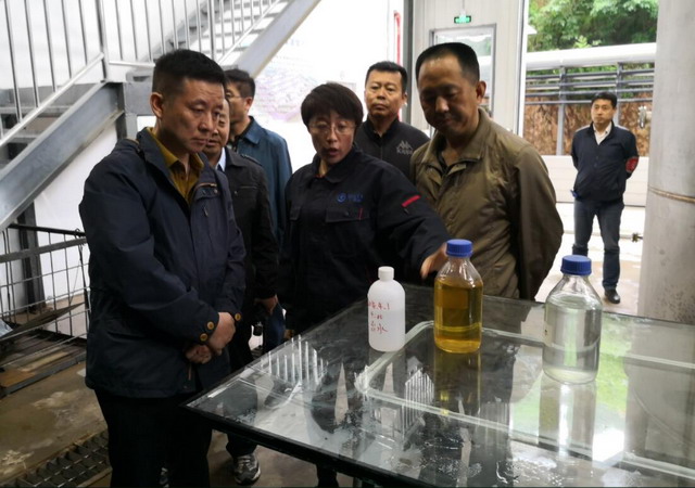 西安市环保局刘军局长检查调研江村沟垃圾渗滤液问题 西安市环保局刘军局长检查调研江村沟垃圾渗滤液问题