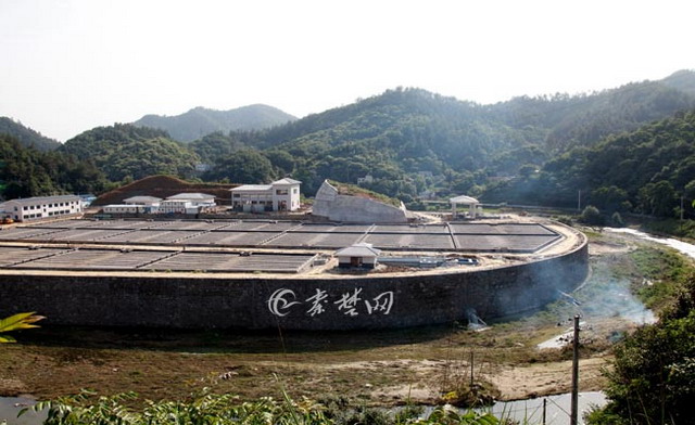 神定河下游主河道水质净化工程MBR膜工艺施工接近尾声 神定河下游主河道水质净化工程MBR膜工艺施工接近尾声