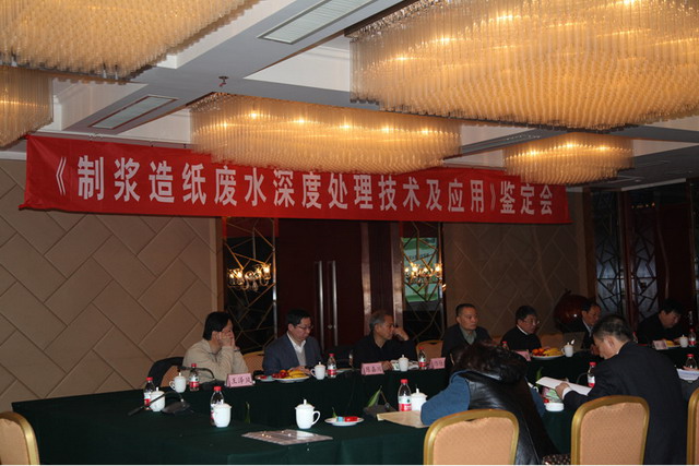 2011年11月25日，山东省科学技术厅在济南组织召开了由山东省环境保护科学研究设计院与湖北工业大学制浆造纸工程研究所和山东晨鸣纸业集团股份有限公司合作完成的《制浆造纸废水深度处理技术及应用》课题鉴定会。中国工程院侯立安院士等国内环保和造纸领域七位知名专家、山东省环保厅王青副处长、山东省环境保护科学研究设计院慕金波副院长、郎咏梅总工、湖北工业大学谢益民教授、山东晨鸣纸业马利曼经理及课题组成员参加会议。课题负责人、重点实验室主任刘勃研究员代表课题组向专家组进行了详细汇报。