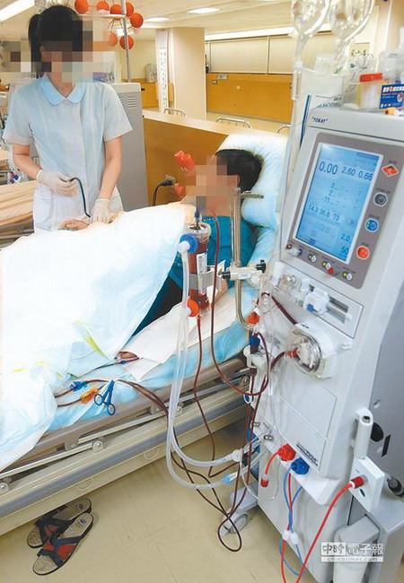 台湾医疗龙头台大医院爆洗肾机管线RO错接自来水事故 台湾医疗龙头台大医院爆洗肾机管线RO错接自来水事故