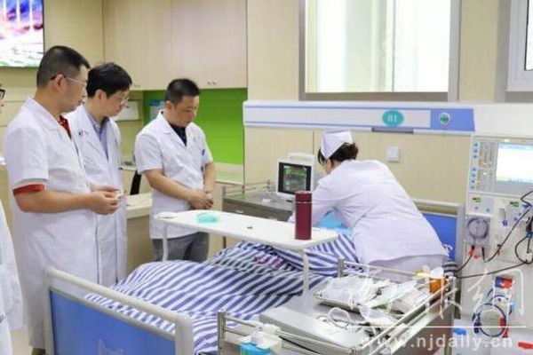 南京市雨花医院血液净化中心完成设备调试投入试运行 南京市雨花医院血液净化中心完成设备调试投入试运行