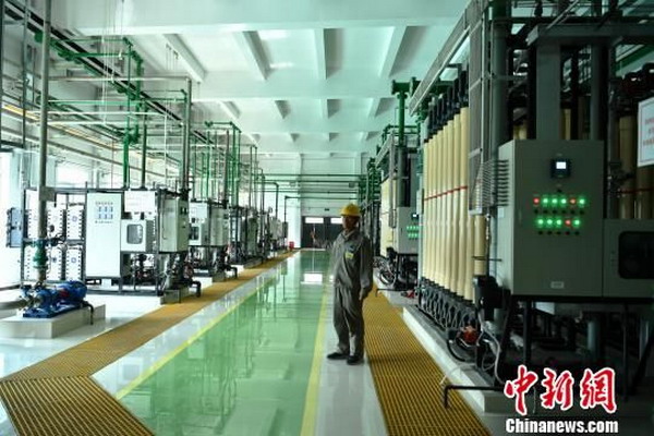 石家庄一热电厂化学水处理车间采用新技术提高水的重复利用 石家庄一热电厂化学水处理车间采用新技术提高水的重复利用