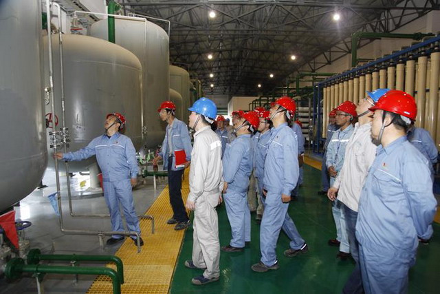 中安联合煤化工项目脱盐水及冷凝水回收装置建成中交 中安联合煤化工项目脱盐水及冷凝水回收装置建成中交
