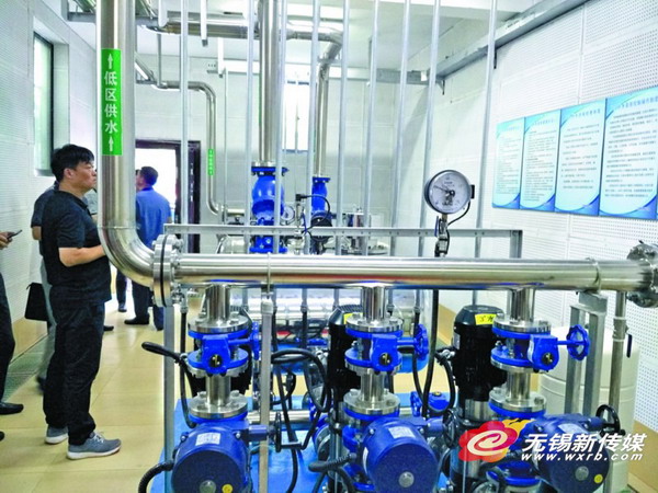 改造后焕然一新的居民住宅二次供水设施 改造后焕然一新的居民住宅二次供水设施