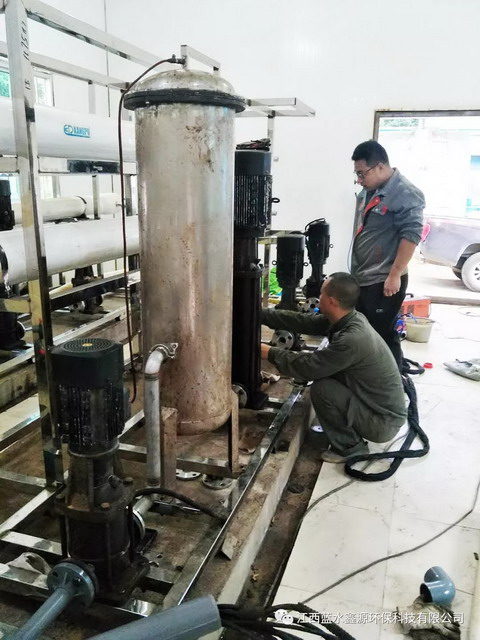 蓝水鑫源承担江西永丰县渗滤液处理站膜车间改造项目 蓝水鑫源承担江西永丰县渗滤液处理站膜车间改造项目