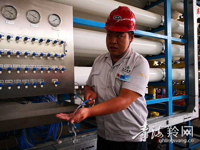 西宁市第一再生水厂膜法再生水源源不断地为湿地补水 西宁市第一再生水厂膜法再生水源源不断地为湿地补水