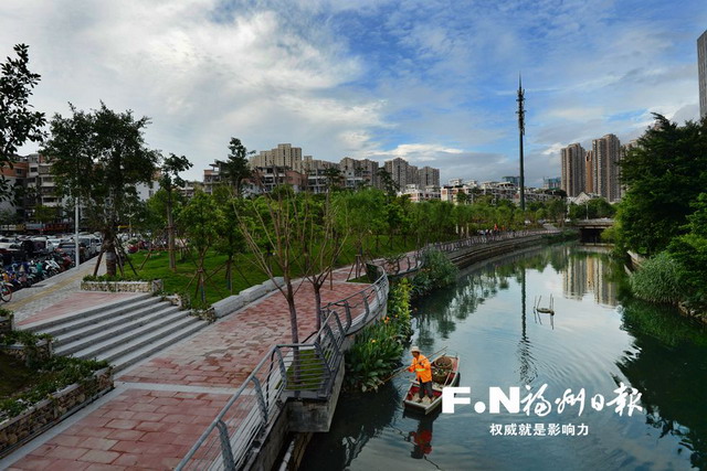 一座分散式再生水处理站将在福州仓山区金港河畔安家 一座分散式再生水处理站将在福州仓山区金港河畔安家