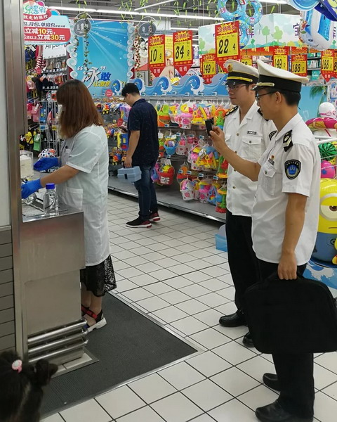 无锡市梁溪区卫生监督分所依法开展分质供水专项检查 无锡市梁溪区卫生监督分所依法开展分质供水专项检查