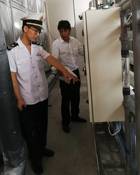 无锡市梁溪区卫生监督分所依法开展分质供水专项检查 无锡市梁溪区卫生监督分所依法开展分质供水专项检查