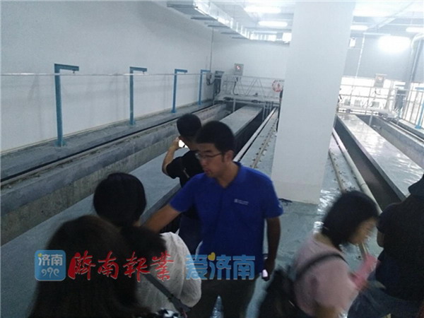 全地下式MBR膜工艺济南市华山水质净化厂BOT项目验收 全地下式MBR膜工艺济南市华山水质净化厂BOT项目验收