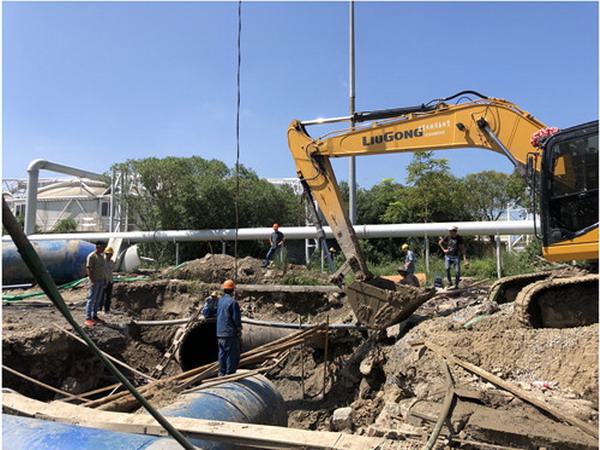 嘉兴市联合污水处理厂提标改造工程整体完工通水调试