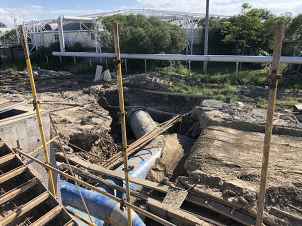 嘉兴市联合污水处理厂提标改造工程整体完工通水调试