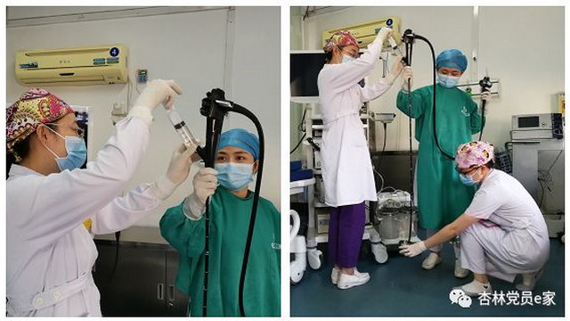 江阴市中医院依照规范采用滤膜过滤法清洗消毒内窥镜 江阴市中医院依照规范采用滤膜过滤法清洗消毒内窥镜