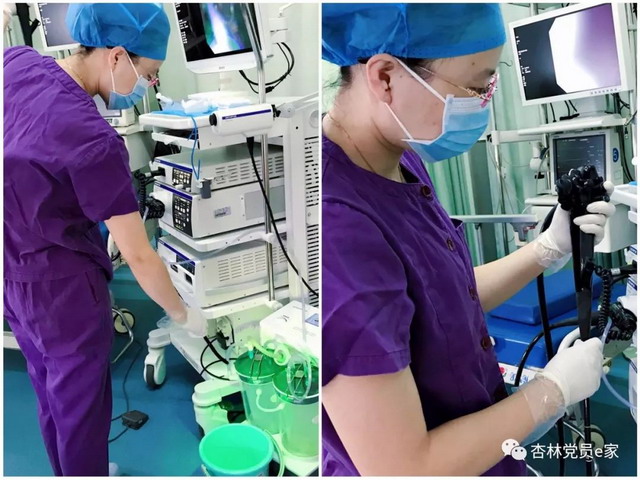 江阴市中医院依照规范采用滤膜过滤法清洗消毒内窥镜 江阴市中医院依照规范采用滤膜过滤法清洗消毒内窥镜