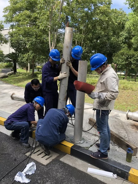 杭州水务清泰水厂实施膜处理车间气冲管路改造已完成 杭州水务清泰水厂实施膜处理车间气冲管路改造已完成