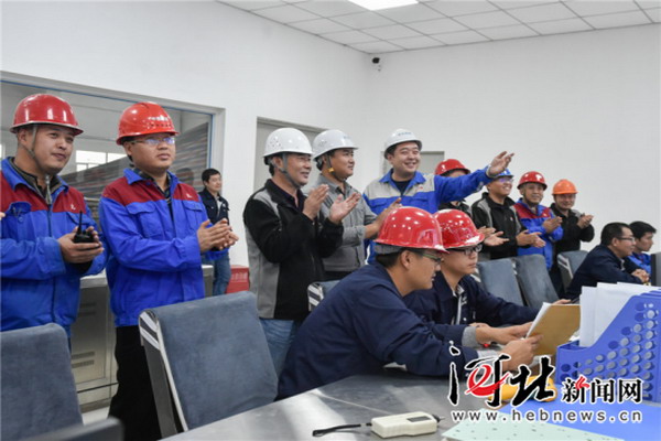 辛集污泥集中焚烧发电处置中心一号机组正式并网发电 辛集污泥集中焚烧发电处置中心一号机组正式并网发电