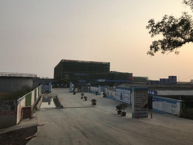 浙江海宁丁桥污水处理厂MBR工艺建四期工程主体已完成 浙江海宁丁桥污水处理厂MBR工艺建四期工程主体已完成