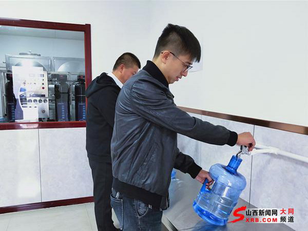 同煤集团四老沟矿新修建了纯净水房装备立升净水设备