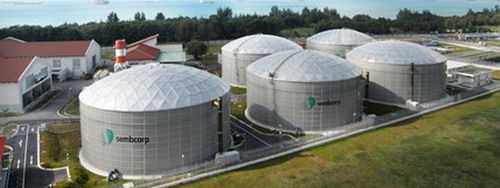 胜科新加坡裕廊岛MBR项目让化工废水实现高比例再利用 胜科新加坡裕廊岛MBR项目让化工废水实现高比例再利用