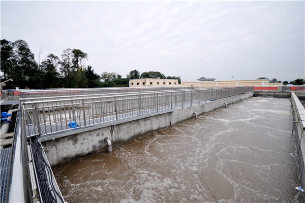 三星堆城市生活污水处理厂提标改造和扩建工程试运行