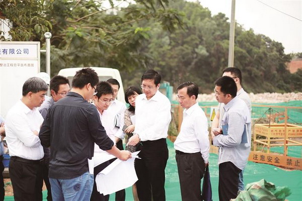 深圳市龙岗区埔地吓水质净化厂二期通水目前仍在调试 深圳市龙岗区埔地吓水质净化厂二期通水目前仍在调试