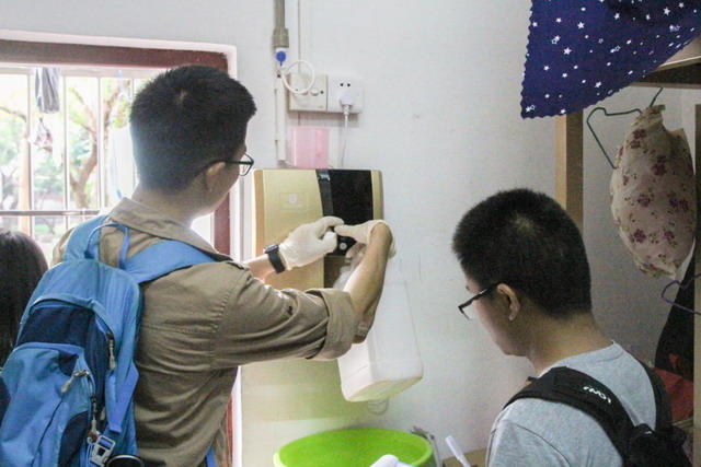 中山大学新华学院莞穗两校区直饮水工程项目投入使用 中山大学新华学院莞穗两校区直饮水工程项目投入使用