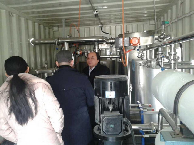 海晏动态膜水处理装备项目一期在即墨服装工业园建设 海晏动态膜水处理装备项目一期在即墨服装工业园建设