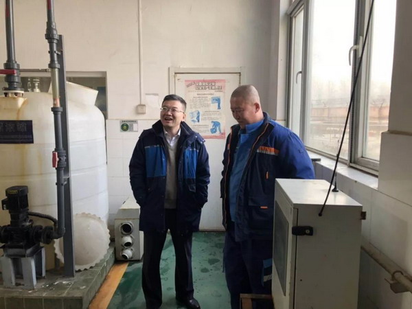 安定渗沥液处理新设施稳定运行京环新能领导深入一线 安定渗沥液处理新设施稳定运行京环新能领导深入一线