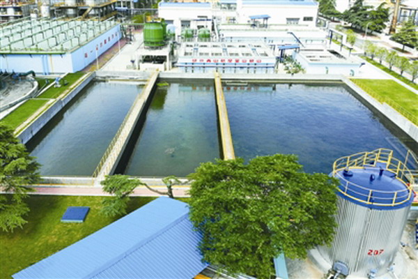 金陵石化节水减排2018年累计回用水总量突破2000万吨 金陵石化节水减排2018年累计回用水总量突破2000万吨