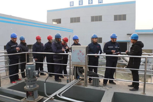 加强班组建设沂州科技生产部开展深度水处理工艺培训 加强班组建设沂州科技生产部开展深度水处理工艺培训