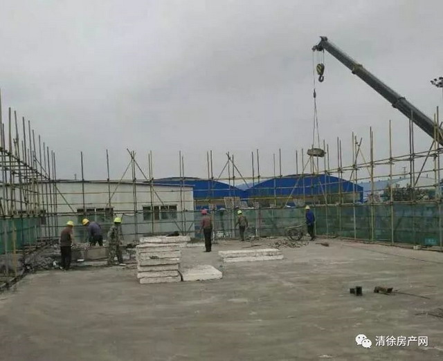 山西清徐污水处理厂二期建设主体工程正抓紧不断推进 山西清徐污水处理厂二期建设主体工程正抓紧不断推进