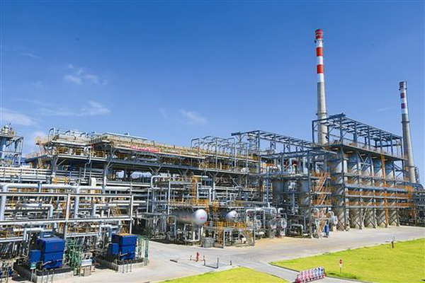 广西石化每小时五万方氢气膜回收装置已投入生产运行