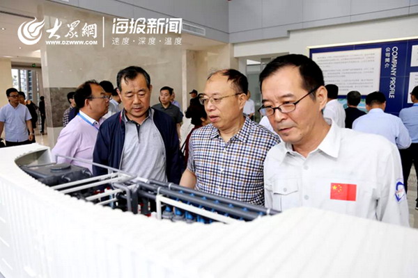 海洋经济发展示范区建设论坛与会专家参观葛洲坝赛诺 海洋经济发展示范区建设论坛与会专家参观葛洲坝赛诺